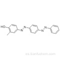 4- [4- (PHENYLAZO) PHENYLAZO] -O-CRESOL CAS 6300-37-4